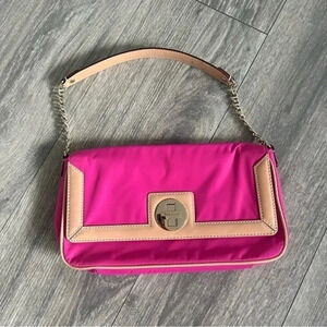 Kate Spade pink bag Barbie pink